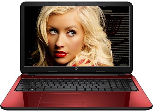 HP 15-F272 Pentium Quad-Core N3530 2.16GHz 500GB 4GB 15.6'' (1366x768)DVD-RW WIN 10 Webcam FLYER RED