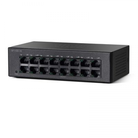 Cisco Linksys SF110D16 16 Port 10 100 Switch