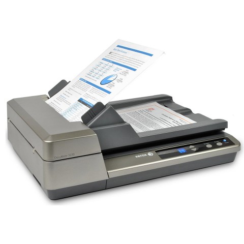 Xerox DocuMate 3220 Duplex Color Sheetfed and Flatbed Scanner