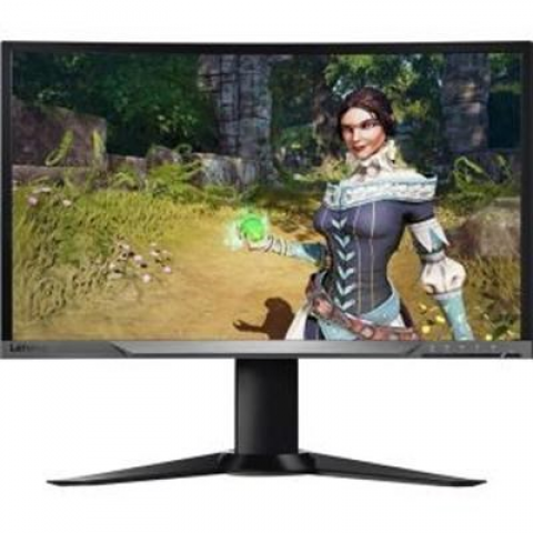 Lenovo Y27f 27 Inch FHD LED Lit Curved Widescreen Gaming Monitor (65BFGCC1US) OPEN BOX